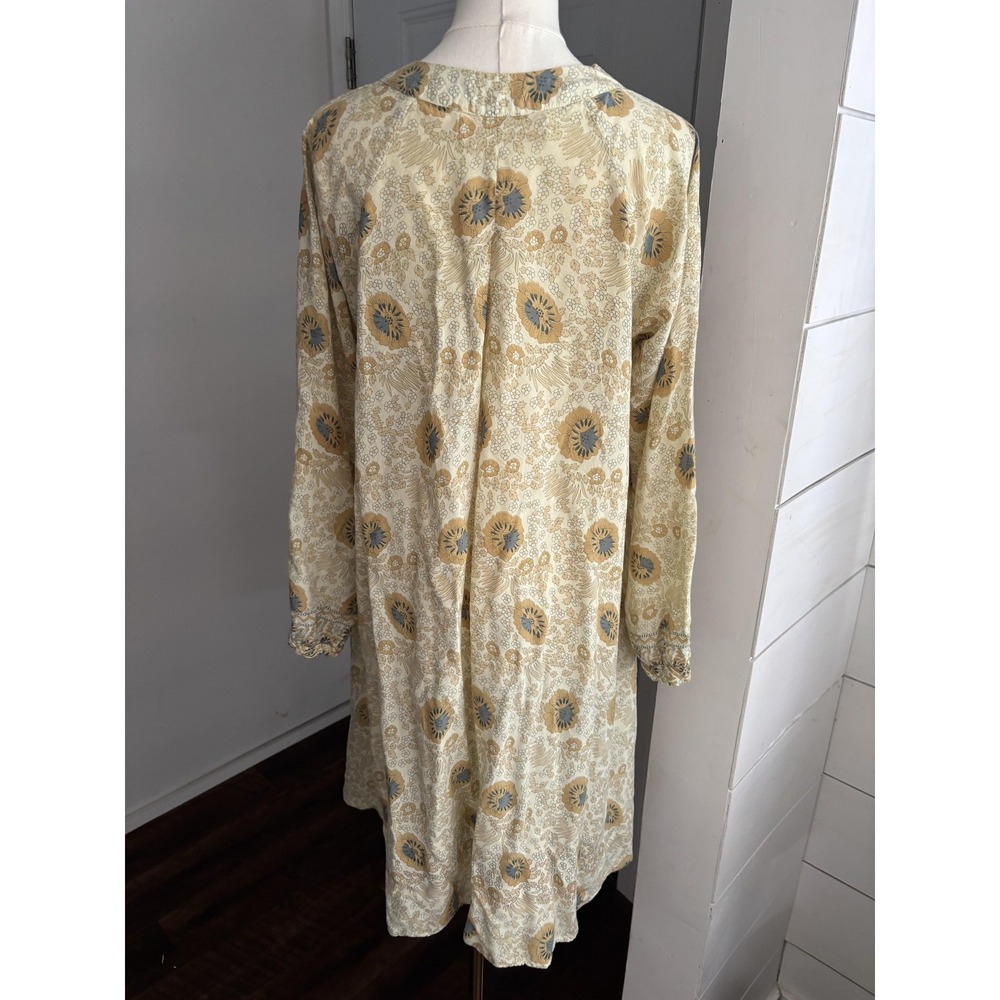 Natalie Martin Beige Floral Maxi Dress - Picture 4 of 8